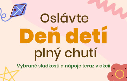 Oslávte Deň detí plný chutí s vybranými sladkosťami a nápojmi v akcii